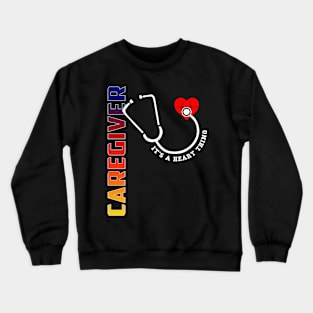 A heart thing Crewneck Sweatshirt